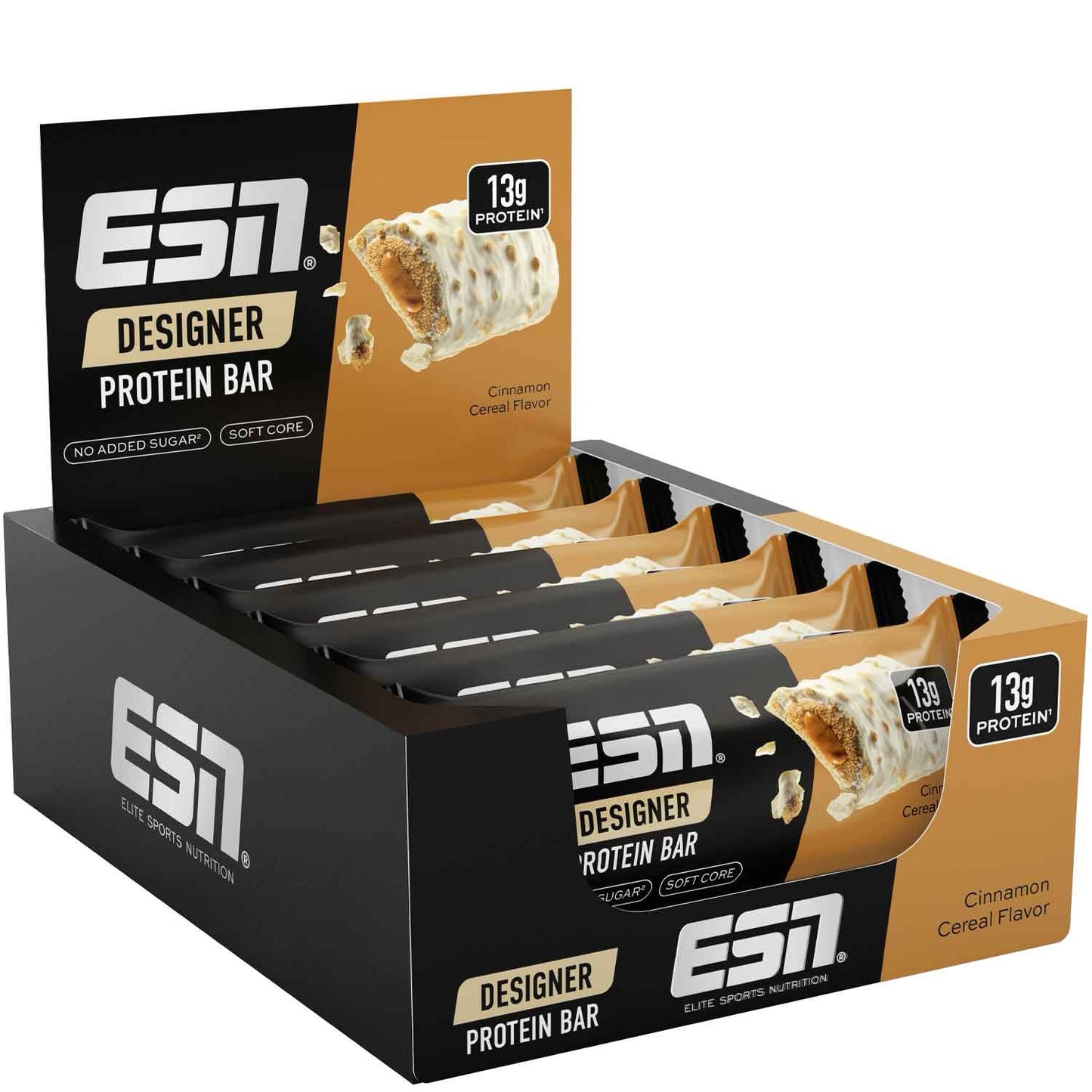 ESN Designer Bar Box 12x45g Cinnamon Cereal