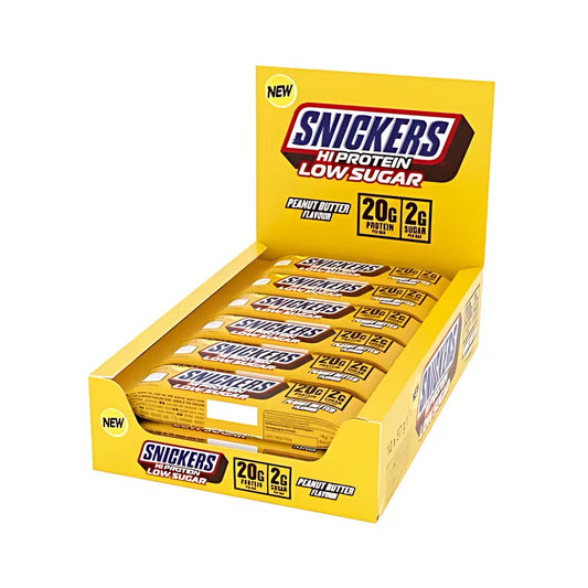 Snickers LOW SUGAR High Protein Bar (12x57g) Peanut Butter